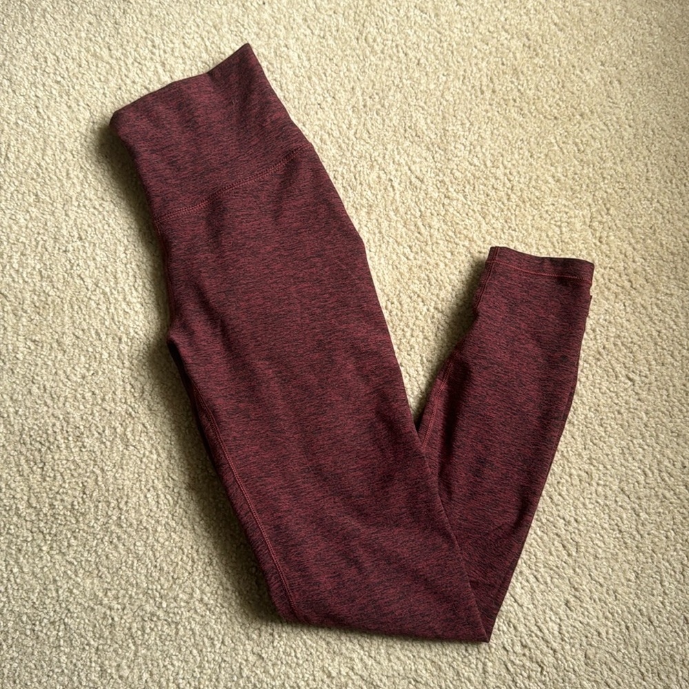 CALIA by Carri Underwood Leggings in Burgundy Heather